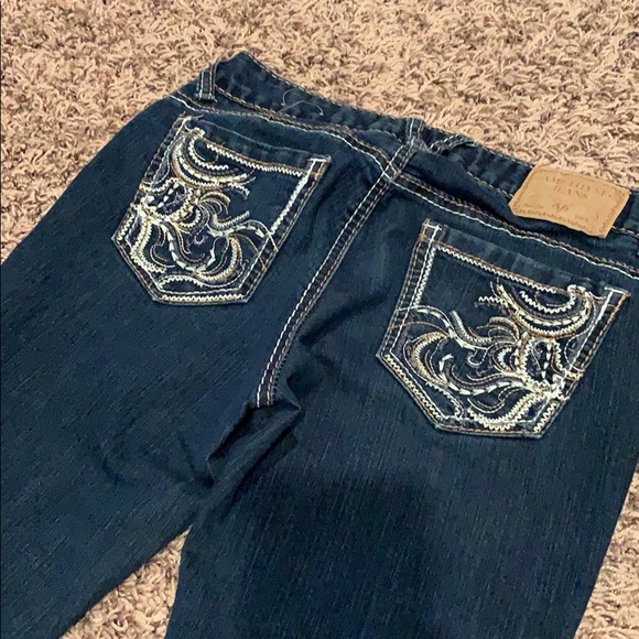 Boot cut jeans size US 3 fits US 4 - Picture 3 of 3